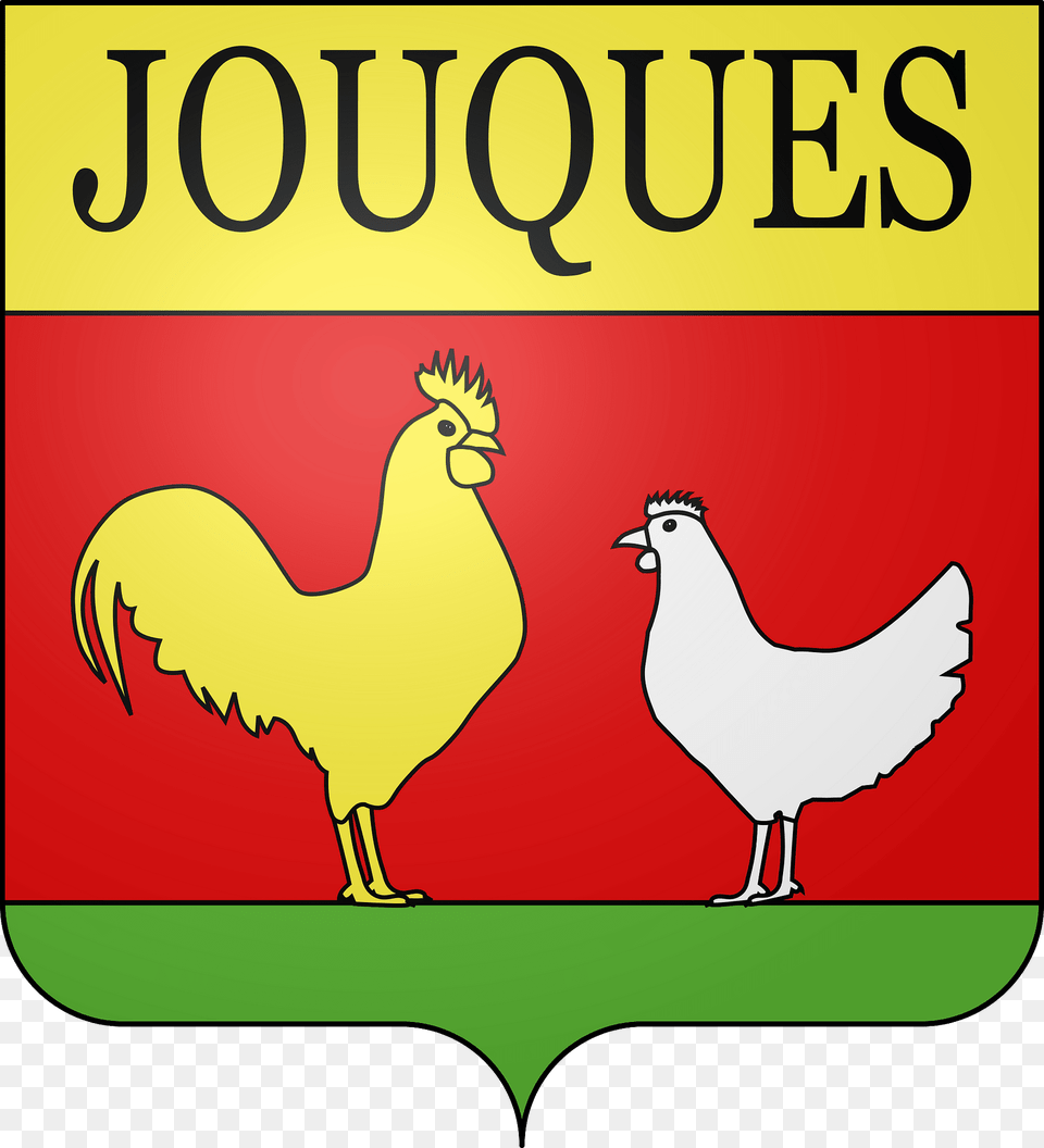 Blason De La Ville De Jouques 13 Clipart, Animal, Bird, Chicken, Fowl Free Png Download