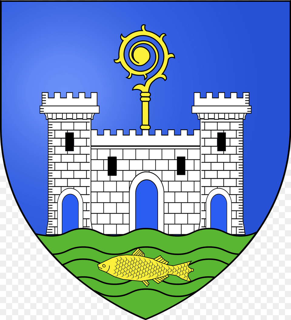 Blason De La Ville De La Ciotat 13 Clipart, Arch, Architecture, Animal, Fish Png