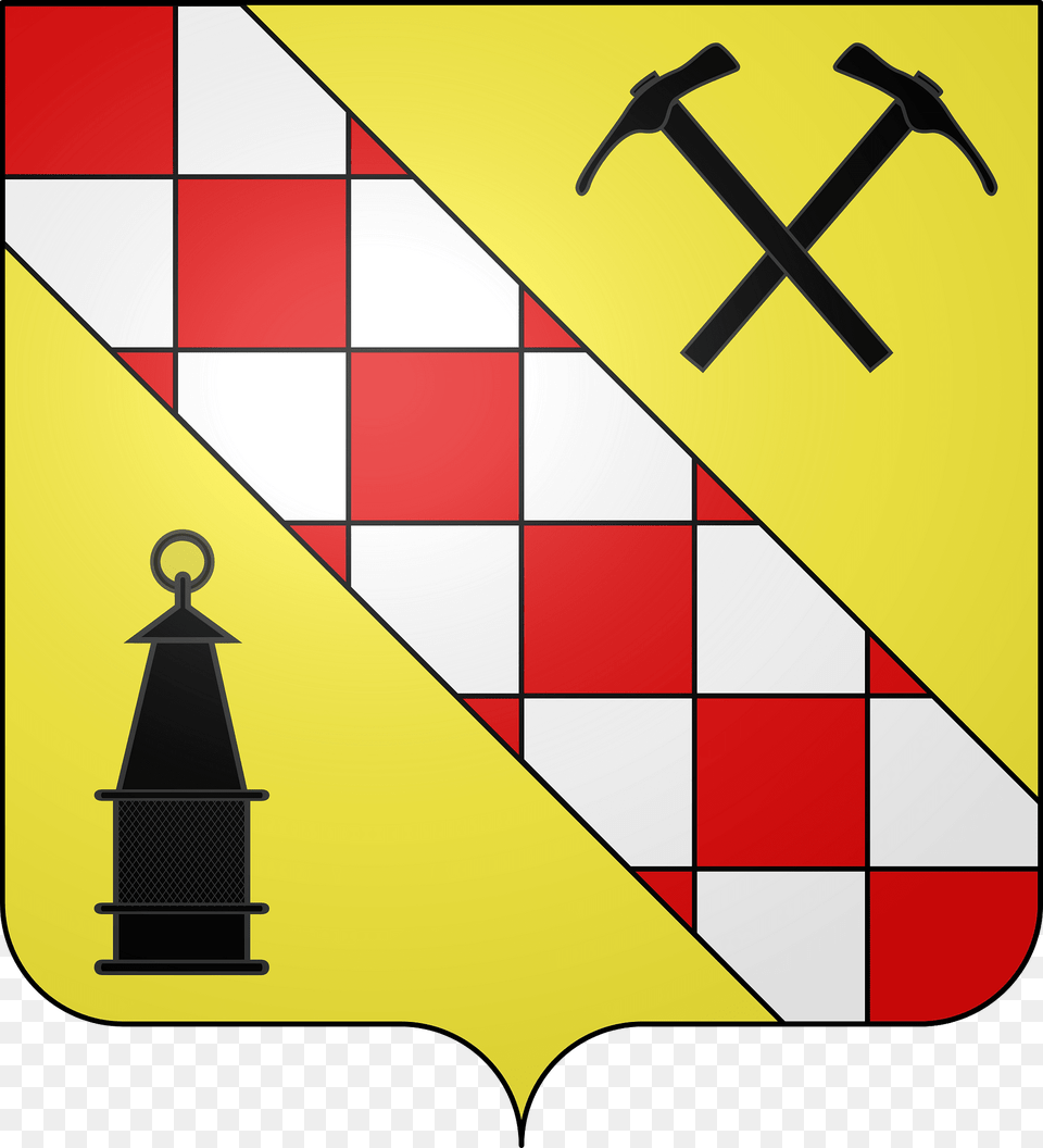 Blason De La Ville De La Vernarde 30 Clipart, Device, Hammer, Tool Png Image