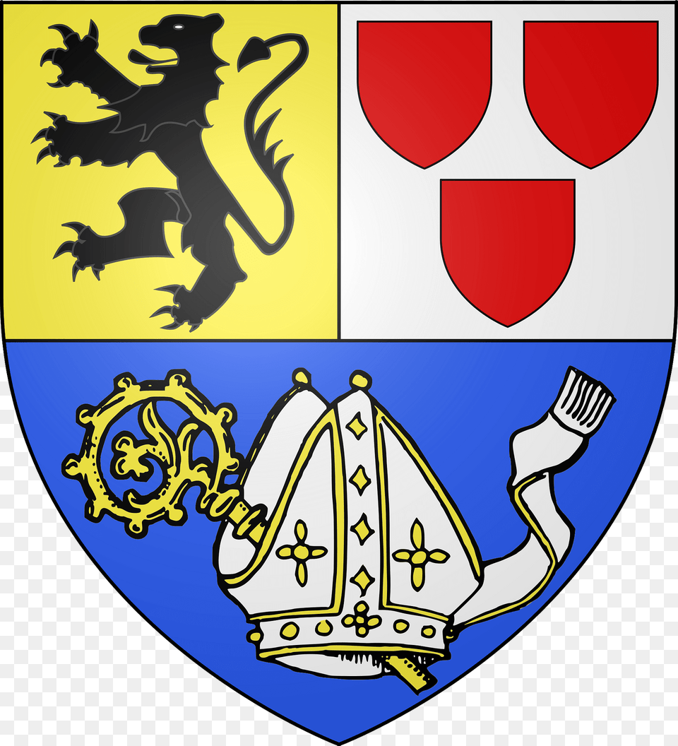 Blason De La Ville De Le Bonhomme 68 Clipart, Armor, Shield Free Transparent Png