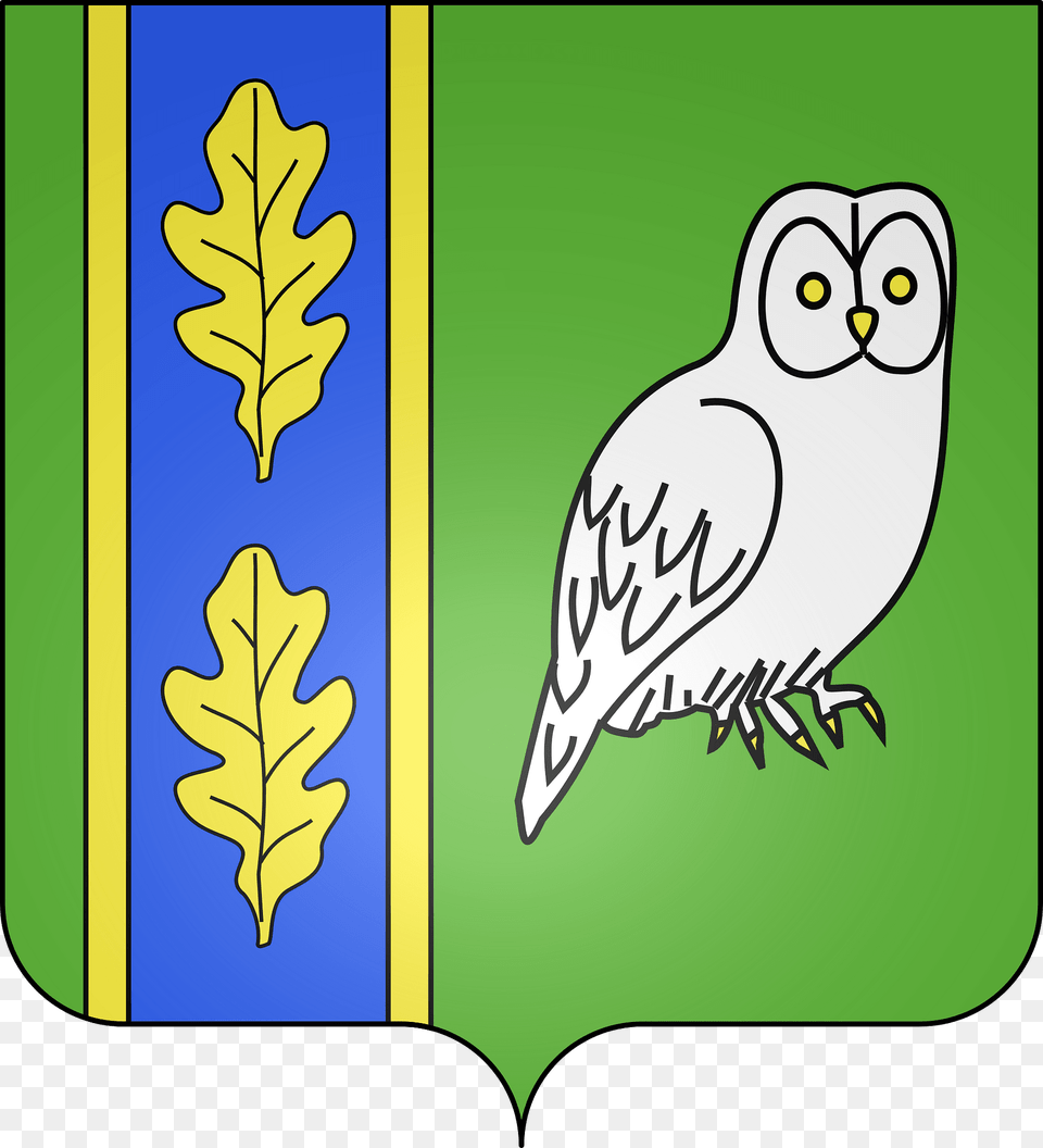Blason De La Ville De Les Choux Loiret Clipart, Animal, Bird, Owl Png Image