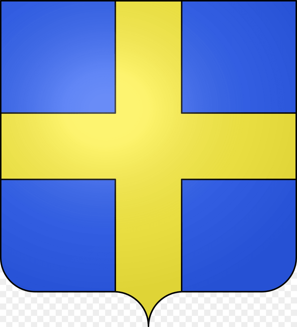 Blason De La Ville De Lugagnan Hautes Pyrnes Clipart, Cross, Symbol Png