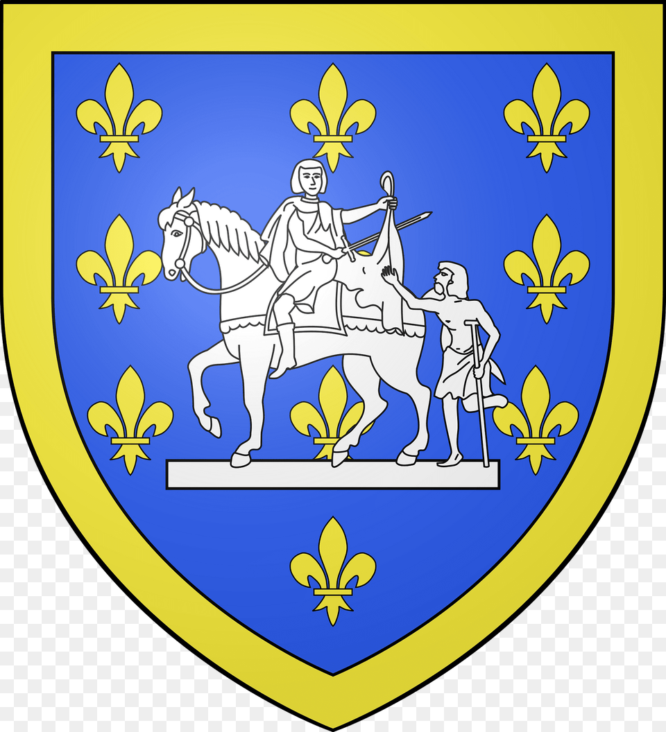 Blason De La Ville De Massay 18 Clipart, Armor, Person, Shield, Face Free Transparent Png