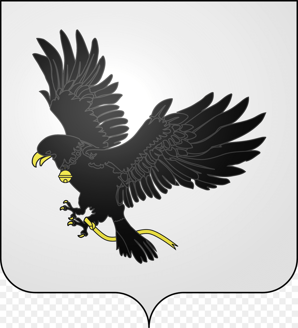 Blason De La Ville De Mgrit Ctes D39armor Clipart, Animal, Bird, Eagle, Vulture Free Png Download