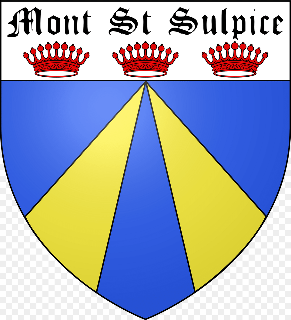 Blason De La Ville De Mont Saint Sulpice 89 Clipart, Armor, Logo Png