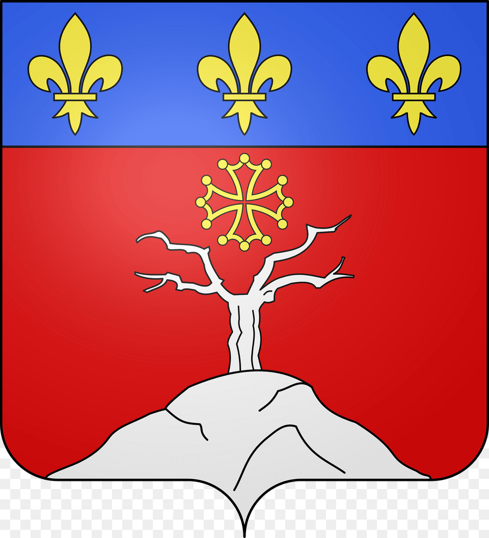 Blason De La Ville De Montalzat Tarn Et Garonne Clipart Png