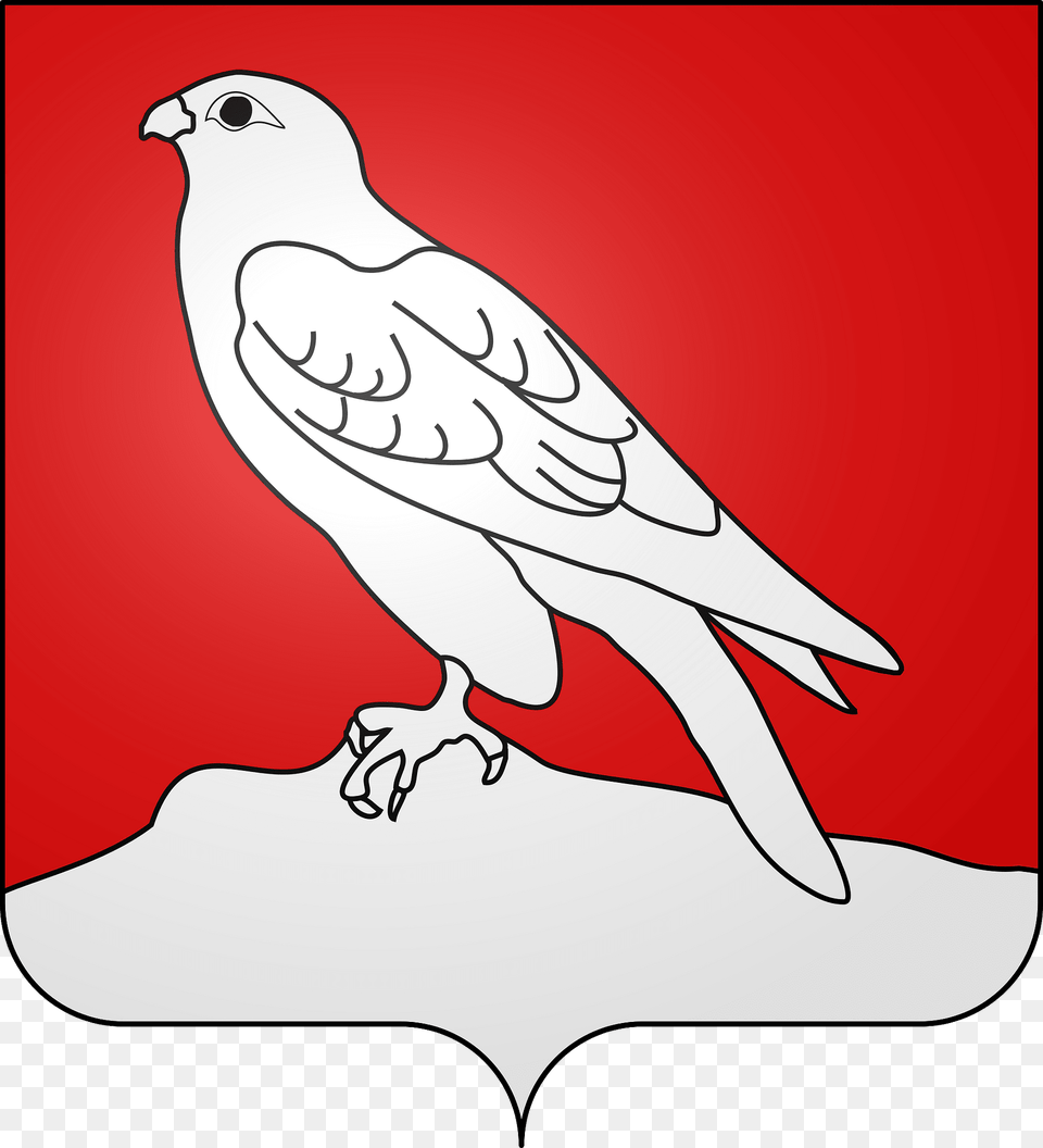 Blason De La Ville De Montfaucon D39argonne 55 Clipart, Animal, Bird, Kite Bird, Hawk Free Transparent Png