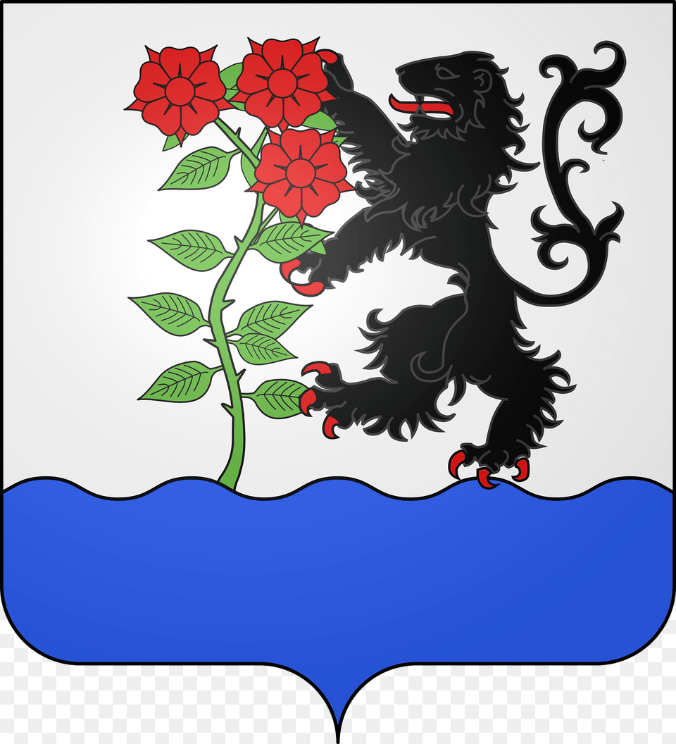 Blason De La Ville De Montigny Mornay Villeneuve Sur Vingeanne Cte D39or Clipart, Art, Graphics, Leaf, Plant Free Png Download