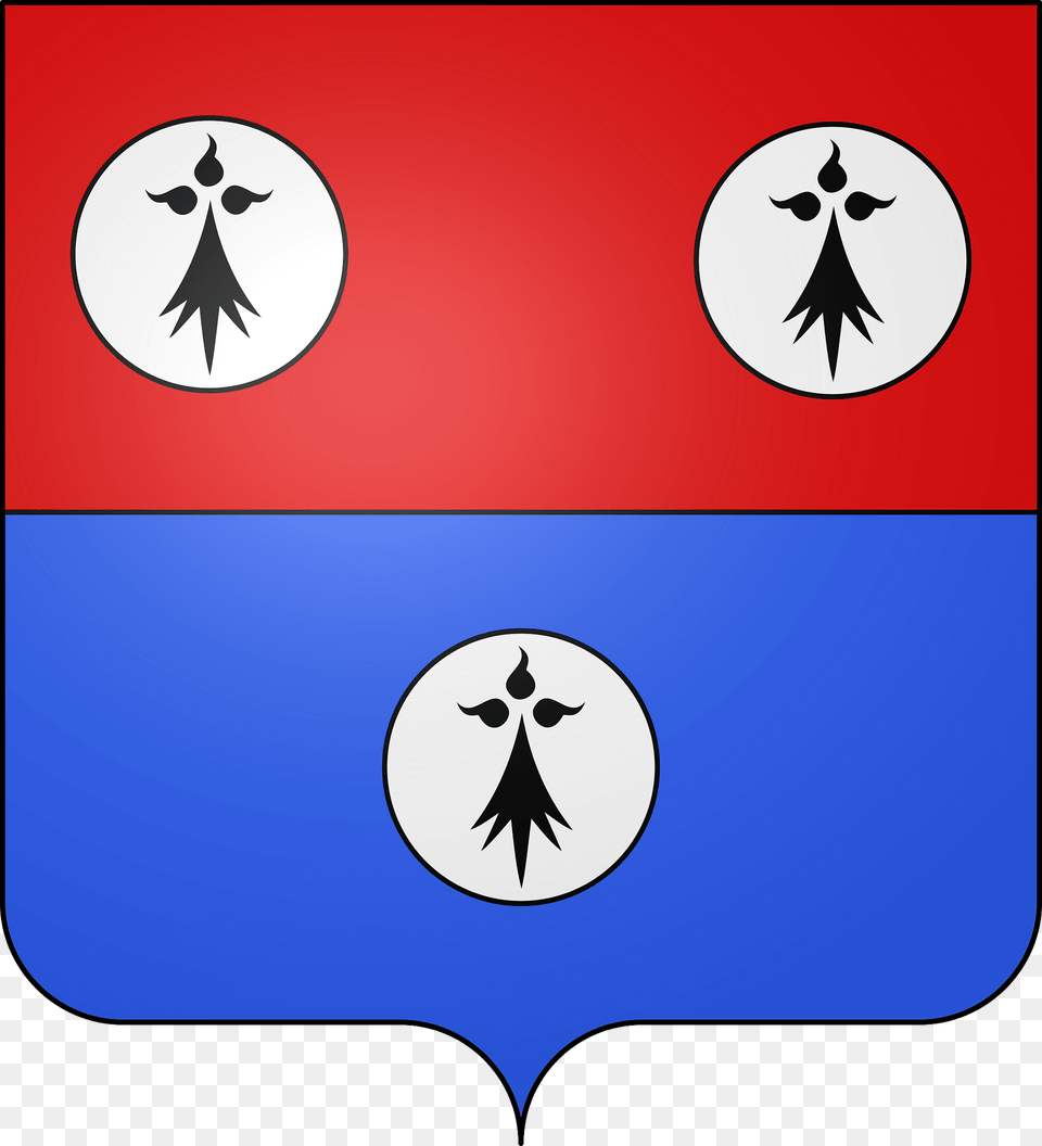 Blason De La Ville De Moulins Le Carbonnel Sarthe Clipart, Symbol Free Png Download