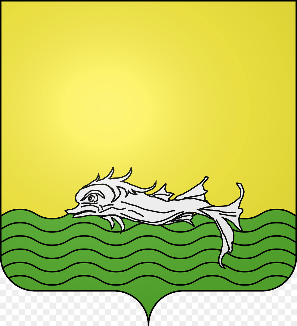 Blason De La Ville De Nages Et Solorgues 30 Clipart, Grass, Plant, Animal, Lizard Png