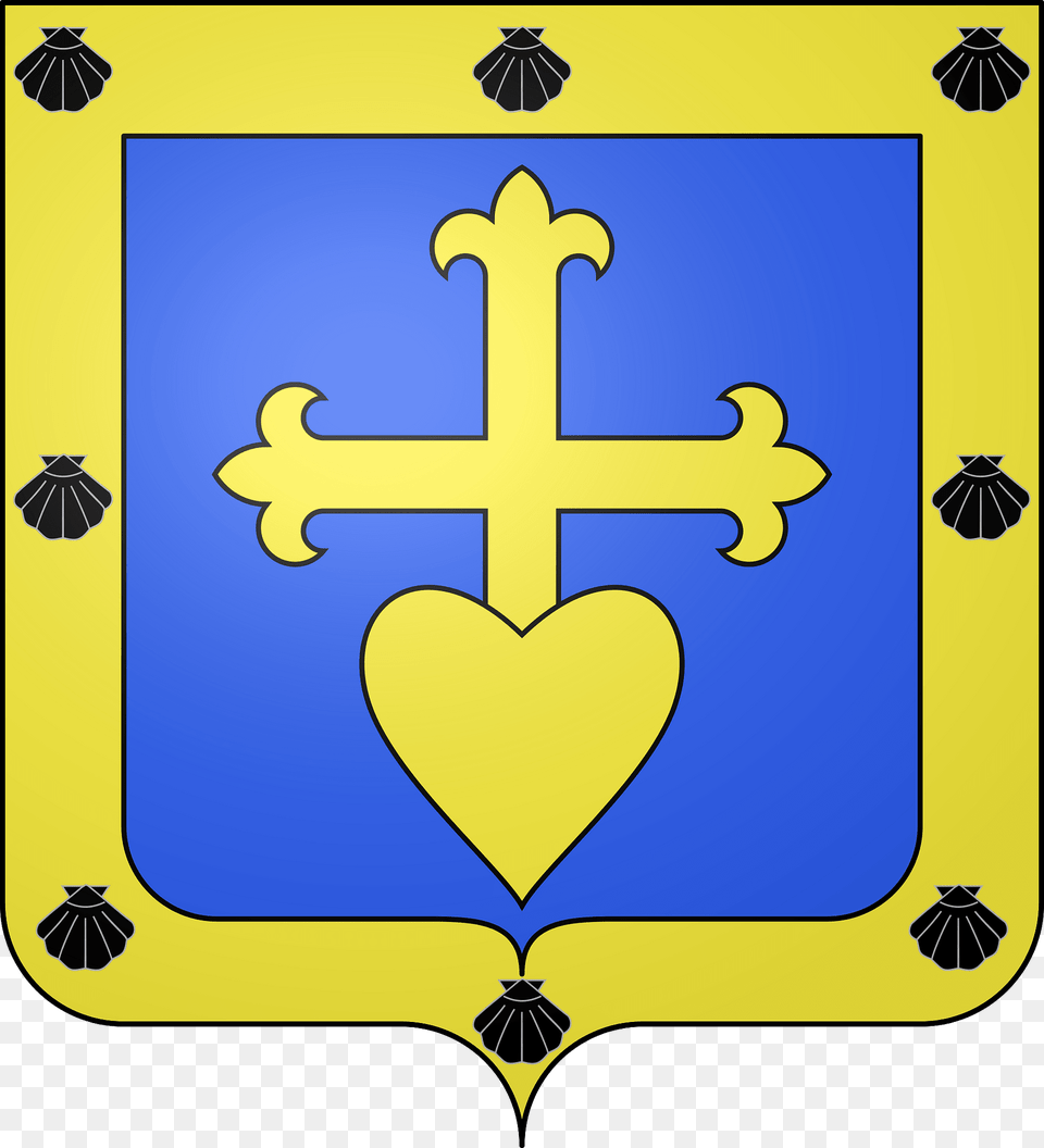 Blason De La Ville De Neuilly Ls Dijon Cte D39or Clipart, Cross, Symbol Png