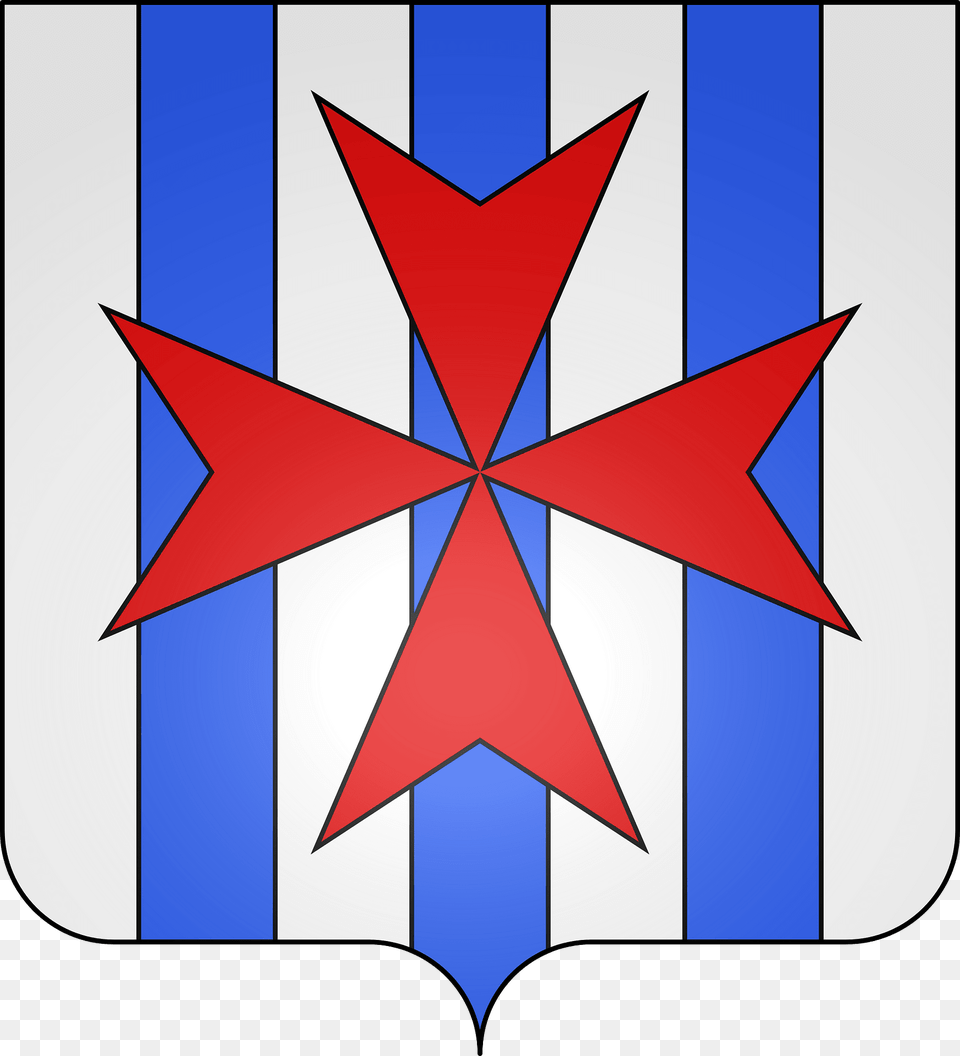 Blason De La Ville De Normier 21 Clipart, Star Symbol, Symbol Png Image