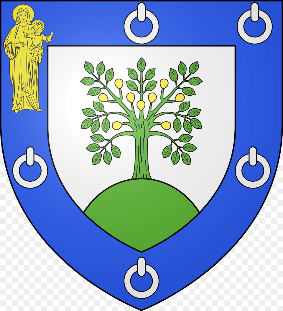 Blason De La Ville De Nouatre 37 Clipart, Plant, Armor, Person, Face Free Png