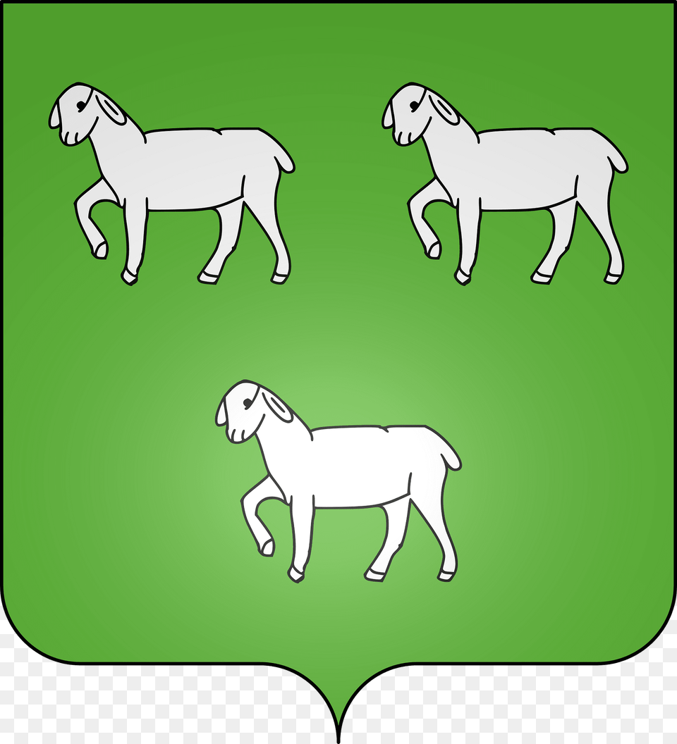 Blason De La Ville De Pasques 21 Clipart, Animal, Livestock, Mammal, Sheep Png