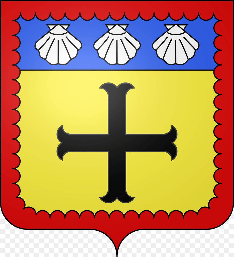 Blason De La Ville De Pommard 21 Clipart, Cross, Symbol Png