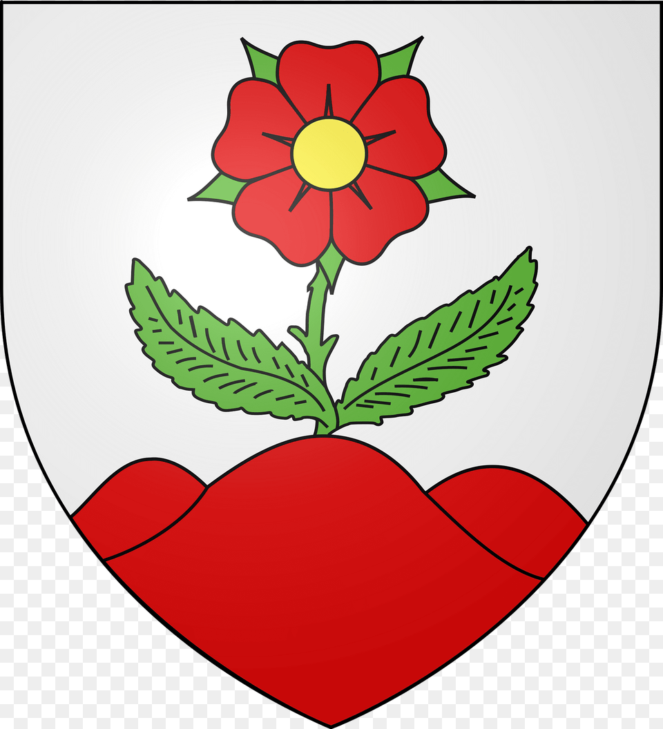 Blason De La Ville De Rammersmatt 68 Clipart, Flower, Leaf, Petal, Plant Png Image