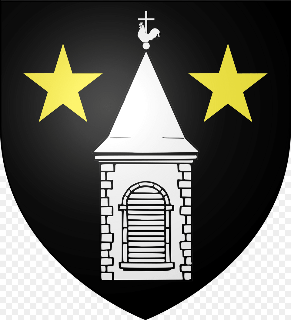 Blason De La Ville De Roderen 68 Clipart, Star Symbol, Symbol Png Image