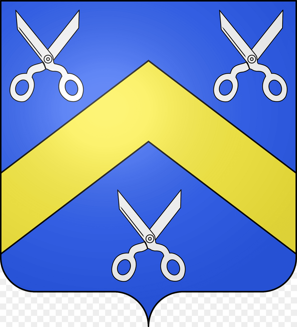 Blason De La Ville De Rogues 30 Clipart, Scissors Png Image