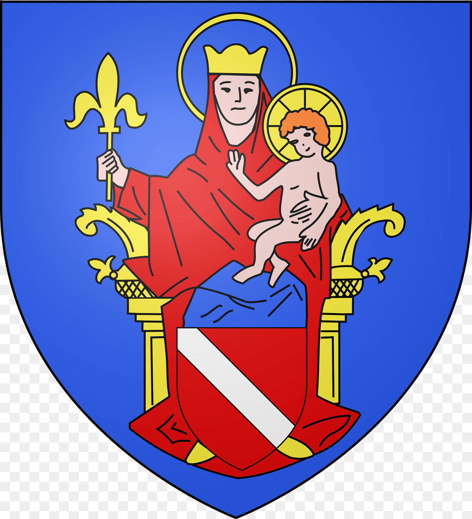 Blason De La Ville De Rouffach 68 Clipart, Face, Head, Person, Baby Free Png