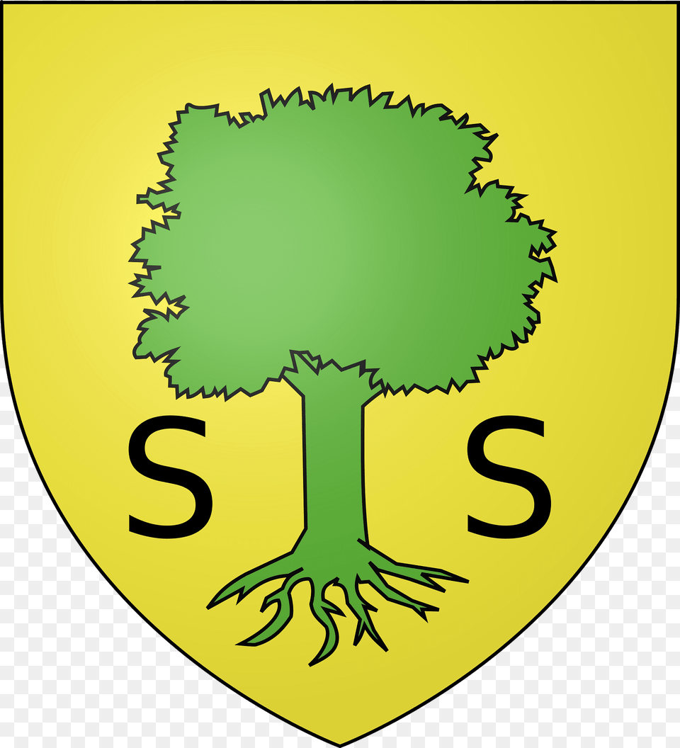 Blason De La Ville De Saint Savournin 13 Clipart, Leaf, Plant, Symbol, Face Free Png Download