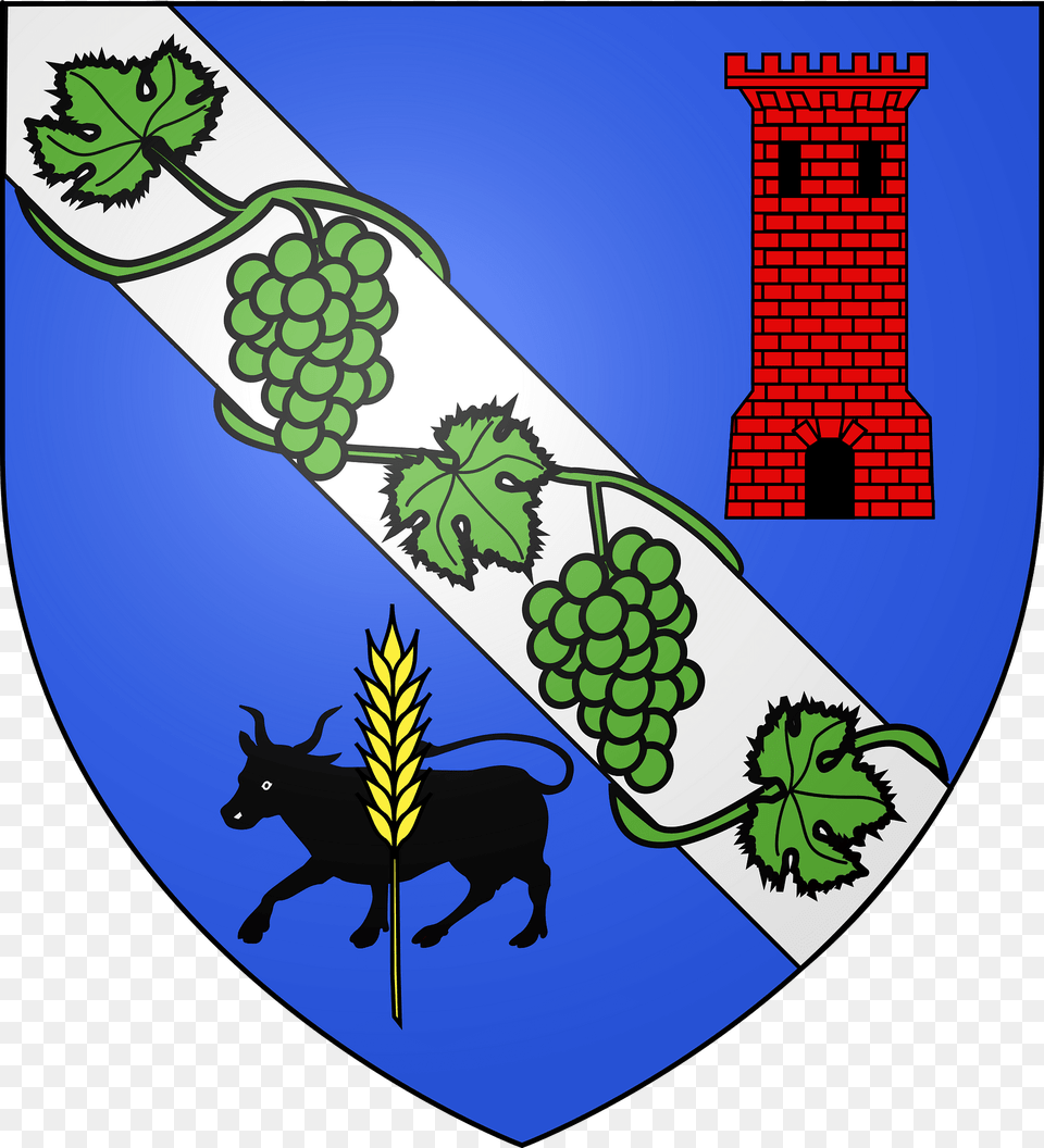 Blason De La Ville De Sainte Pallaye 89 Clipart, Animal, Mammal, Pig Free Transparent Png