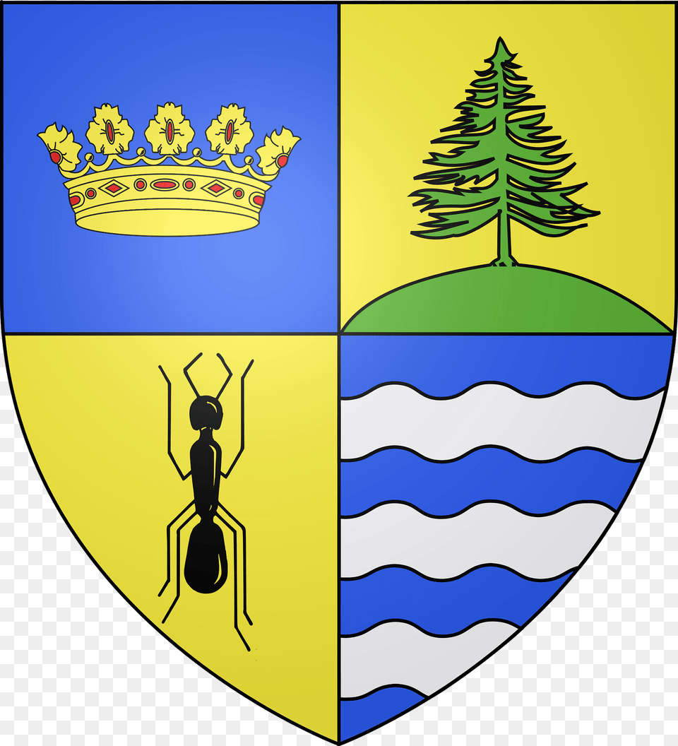 Blason De La Ville De Sewen Haut Rhin Clipart, Animal, Insect, Invertebrate Free Transparent Png