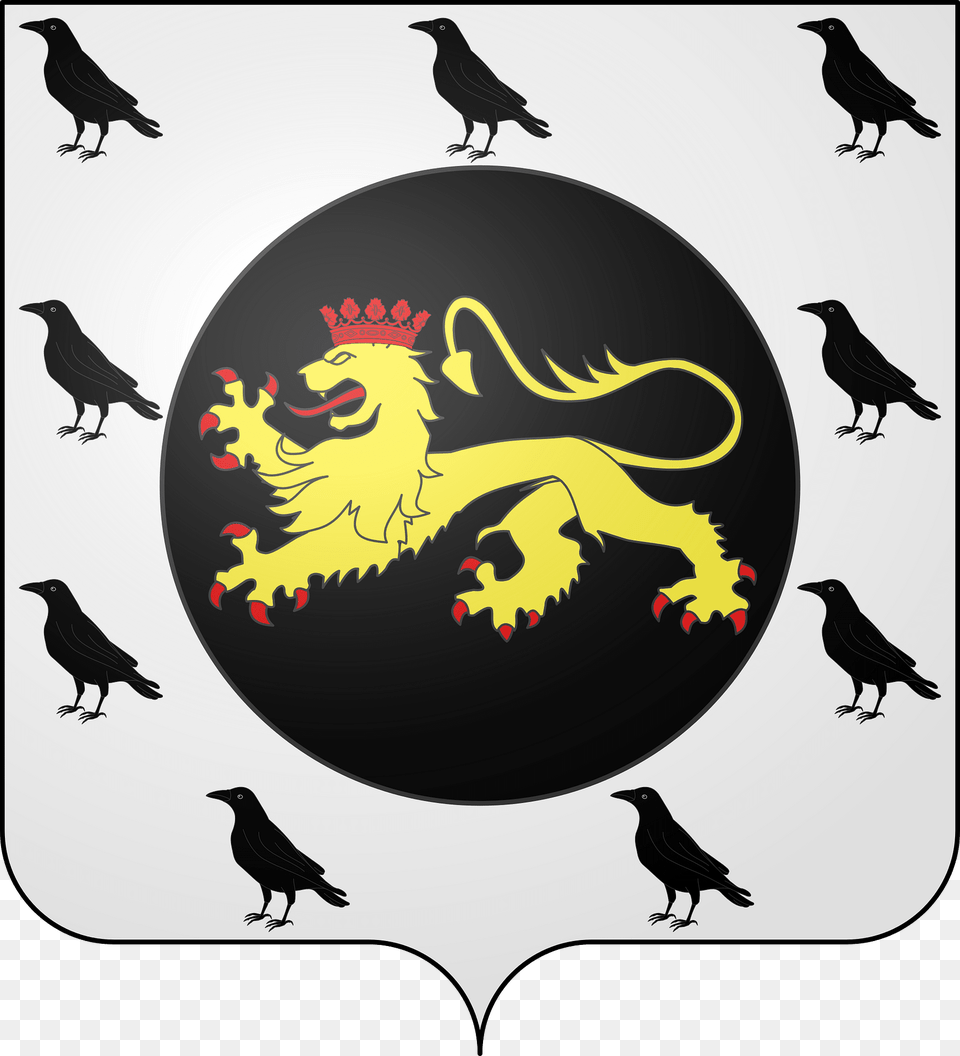 Blason De La Ville De Sgalas Hautes Pyrnes Clipart, Animal, Bird, Blackbird, Logo Free Transparent Png