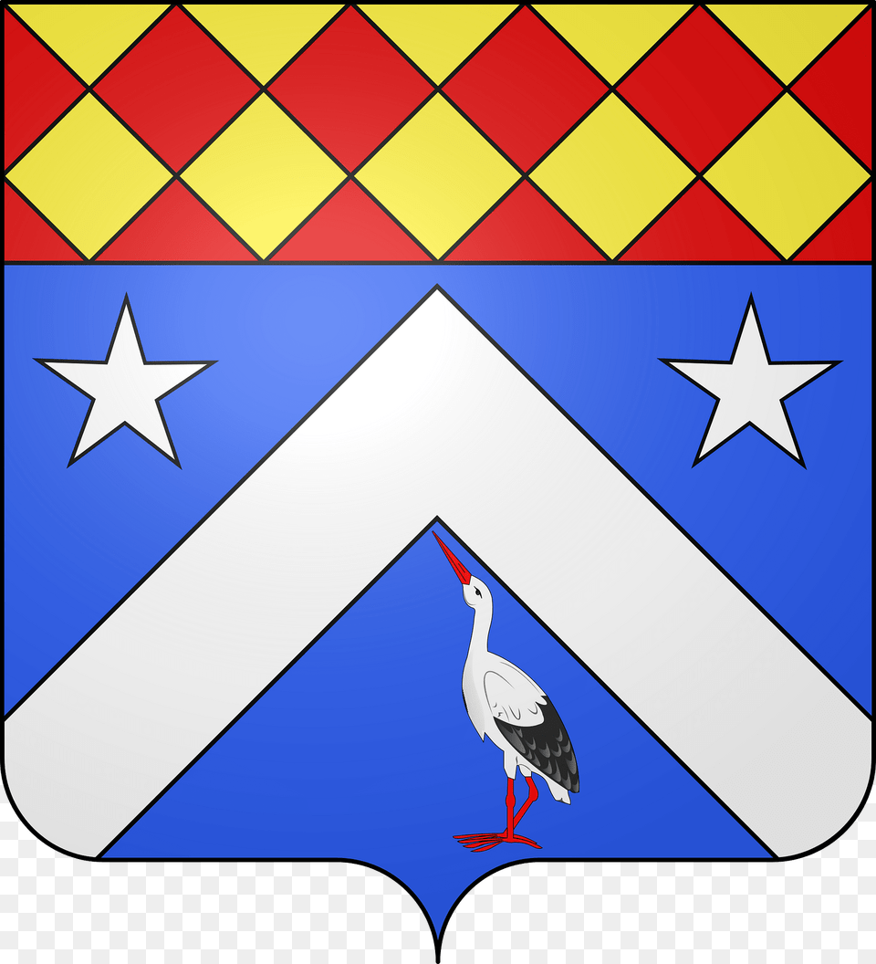 Blason De La Ville De Sigogne Charente Clipart, Symbol, Animal, Bird, Waterfowl Png Image