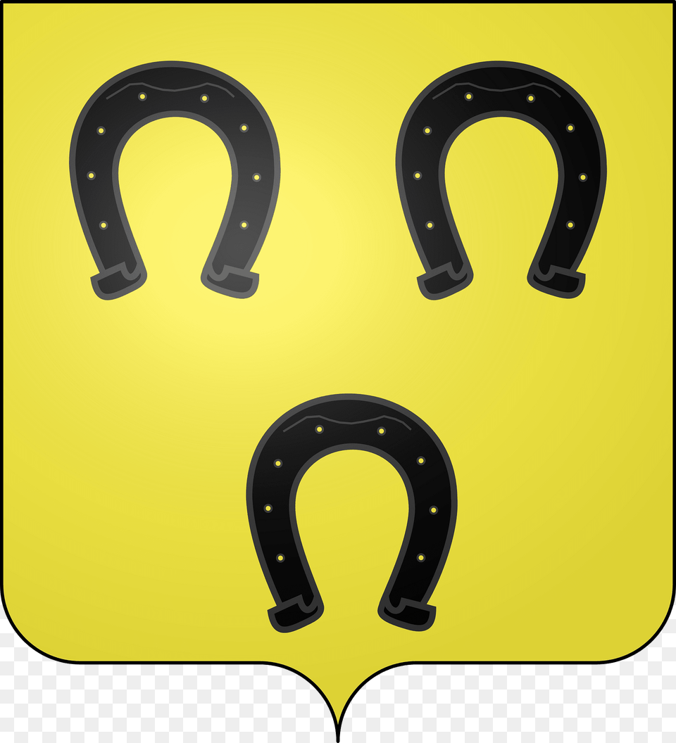 Blason De La Ville De Thoiras 30 Clipart, Horseshoe, Smoke Pipe Free Png Download