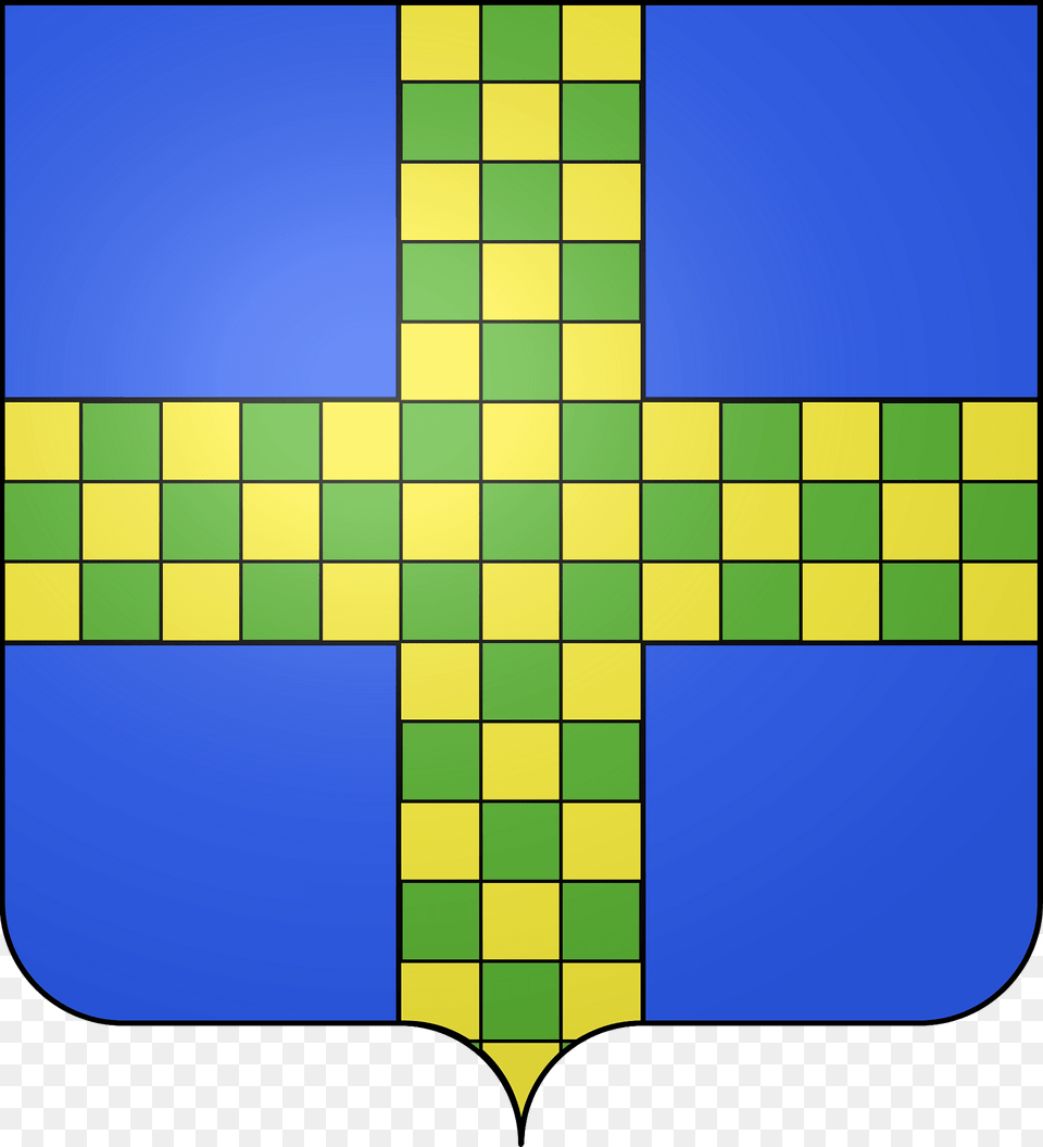 Blason De La Ville De Tusson Charente Clipart, Cross, Symbol Png