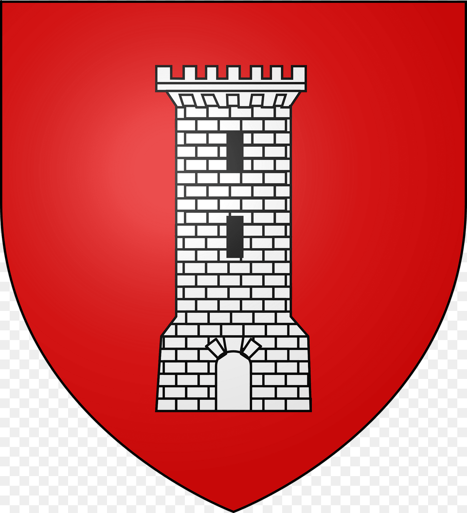 Blason De La Ville De Vallres 37 Clipart, Armor, Dynamite, Weapon Free Png Download