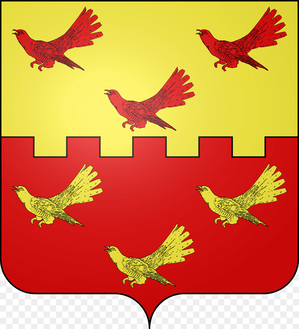 Blason De La Ville De Vaudoncourt Meuse Clipart, Animal, Bird, Logo Free Transparent Png