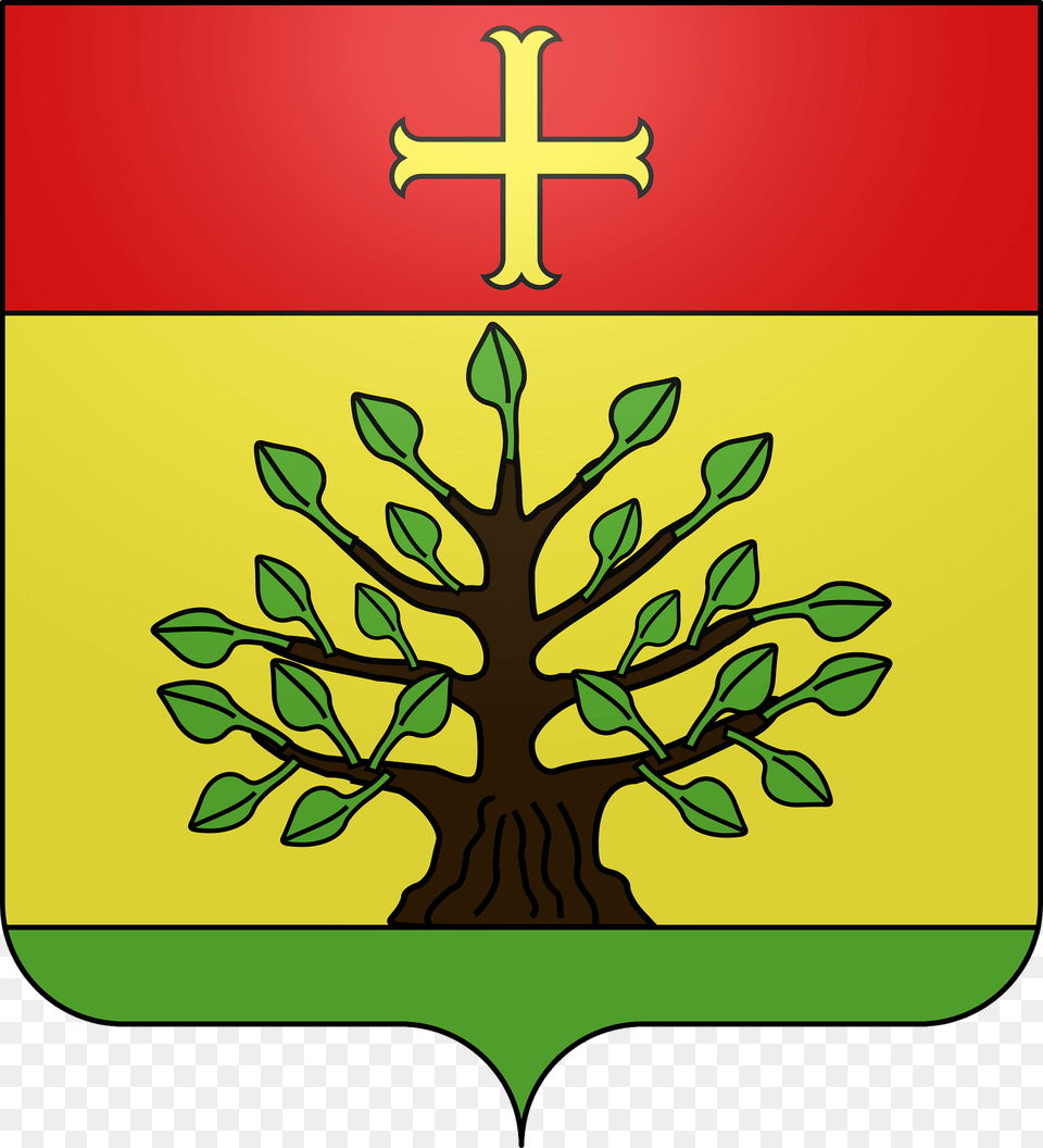 Blason De La Ville De Veilly 21 Clipart, Leaf, Plant, Symbol Png Image