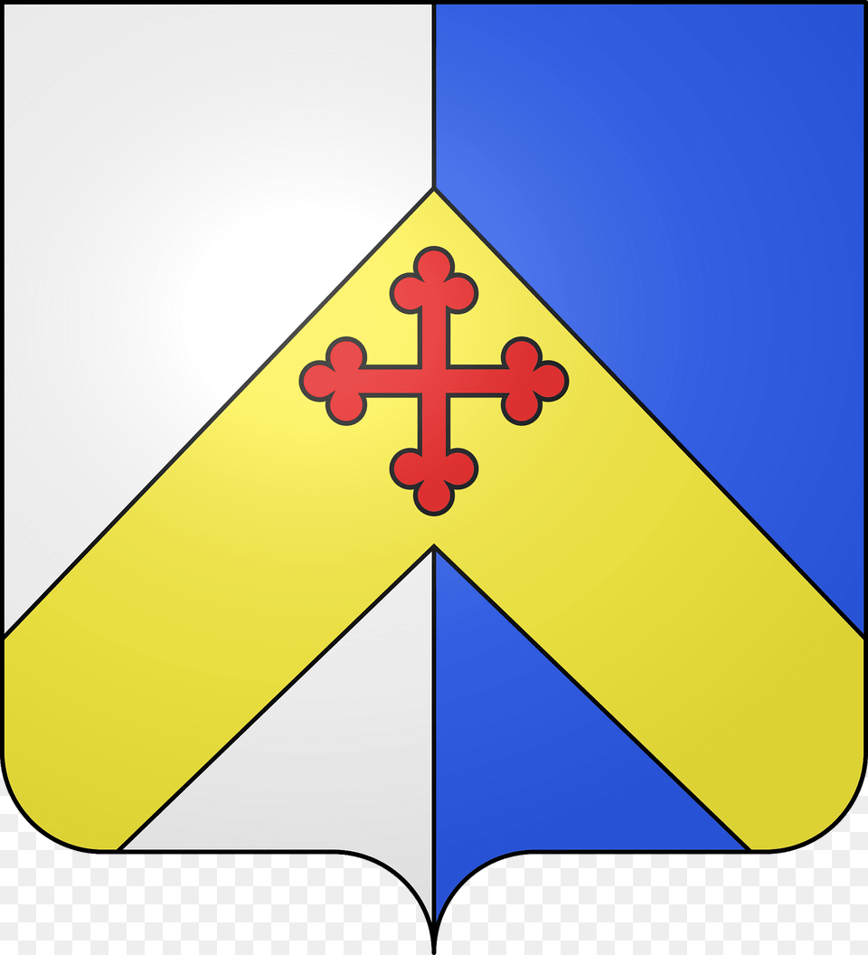 Blason De La Ville De Villemandeur Loiret Clipart, Cross, Symbol Free Transparent Png