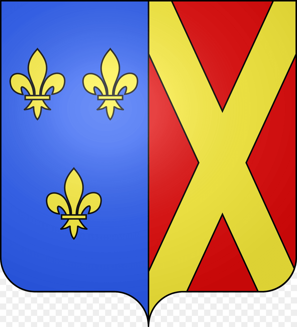 Blason De La Ville De Villeneuve Ls Avignon 30 Clipart, Armor, Shield Png Image