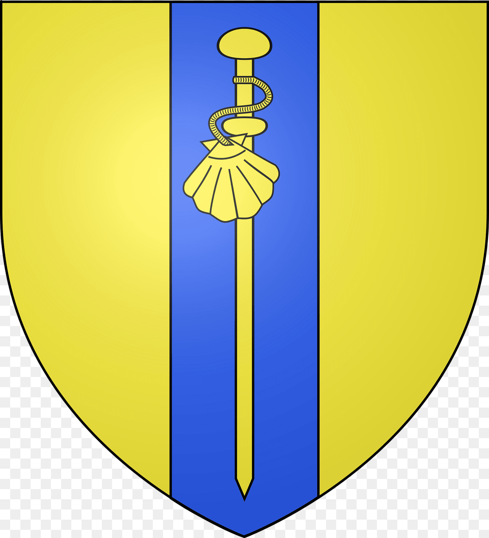 Blason De La Ville De Werentzhouse 68 Clipart, Armor, Shield, Sword, Weapon Free Png