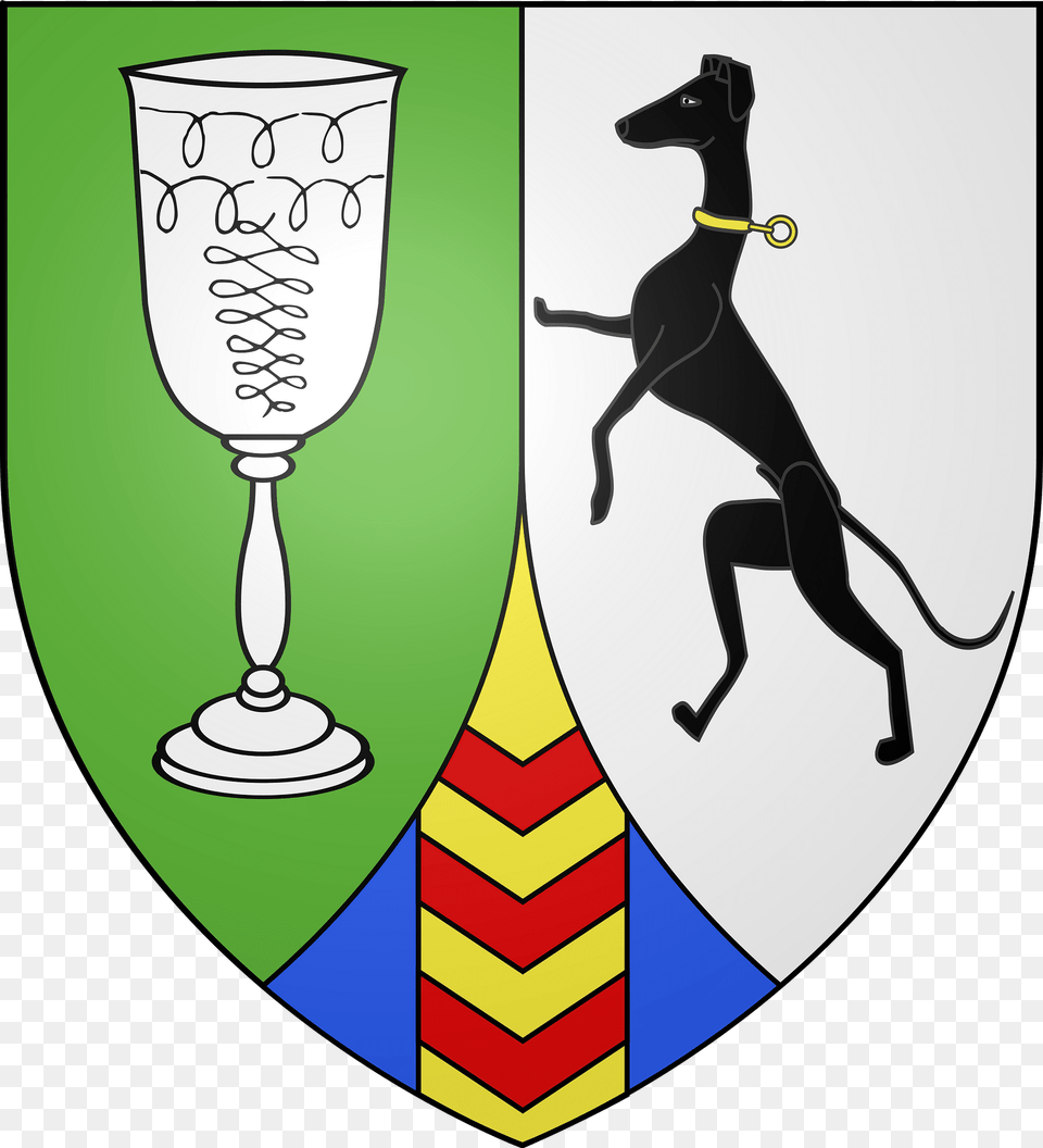 Blason De La Ville De Wildenstein 68 Clipart, Glass, Animal, Antelope, Mammal Free Transparent Png