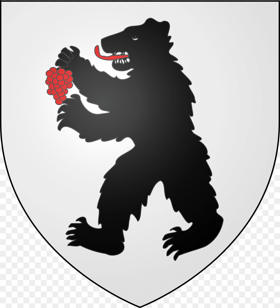 Blason De La Ville De Wittersdorf 68 Clipart, Animal, Bear, Mammal, Wildlife Png