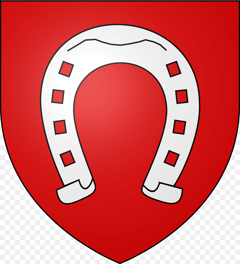 Blason De La Ville De Zimmersheim 68 Clipart, Horseshoe, Disk Free Png Download