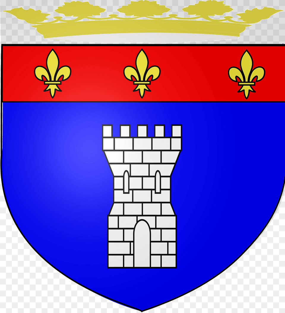Blason De Tournai Couronne Clipart, Emblem, Symbol, Armor Free Png