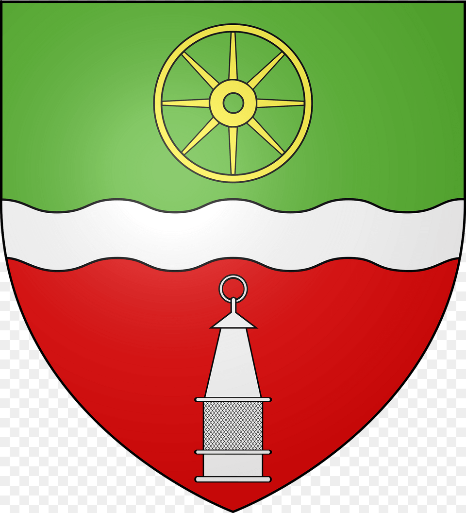 Blason De Ville D39urbs 68 Clipart, Machine, Wheel Png Image