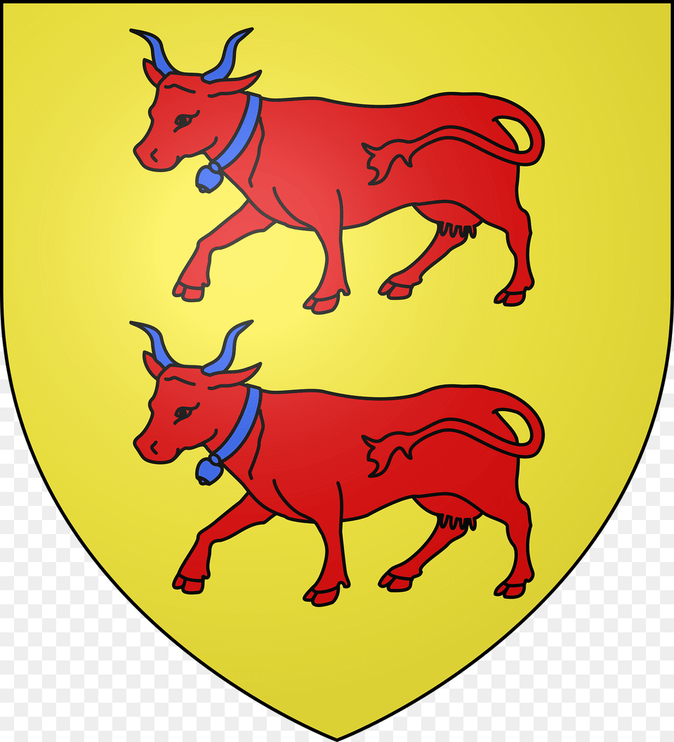 Blason Du Barn Clipart, Animal, Cattle, Cow, Livestock Free Png Download