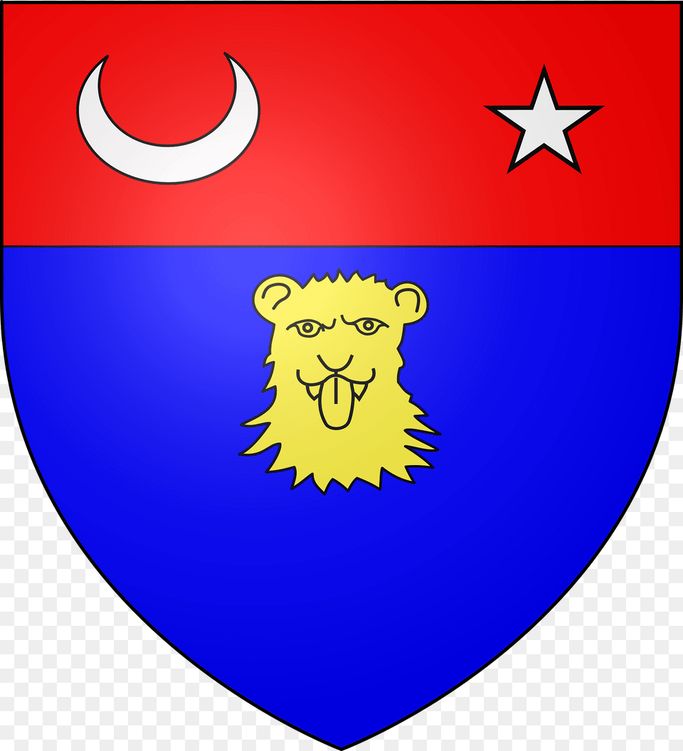 Blason Famille De Chazelles Clipart, Armor, Animal, Lion, Mammal Png