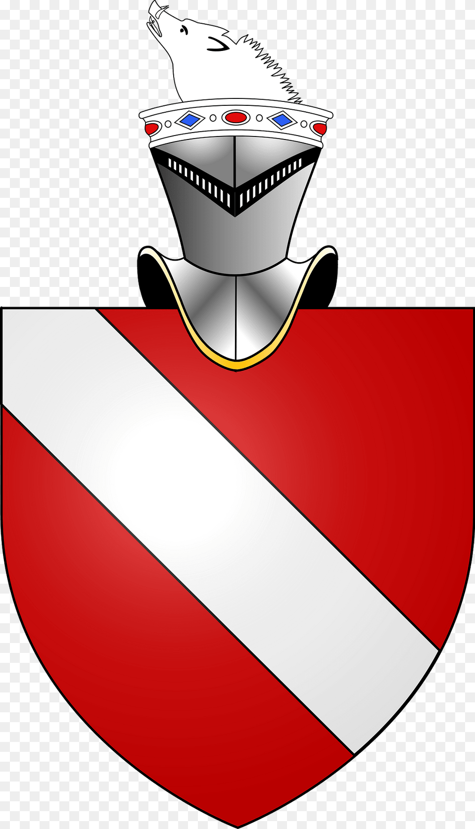 Blason Famille De Roye Avec Ornements Clipart, Armor, Shield Free Png