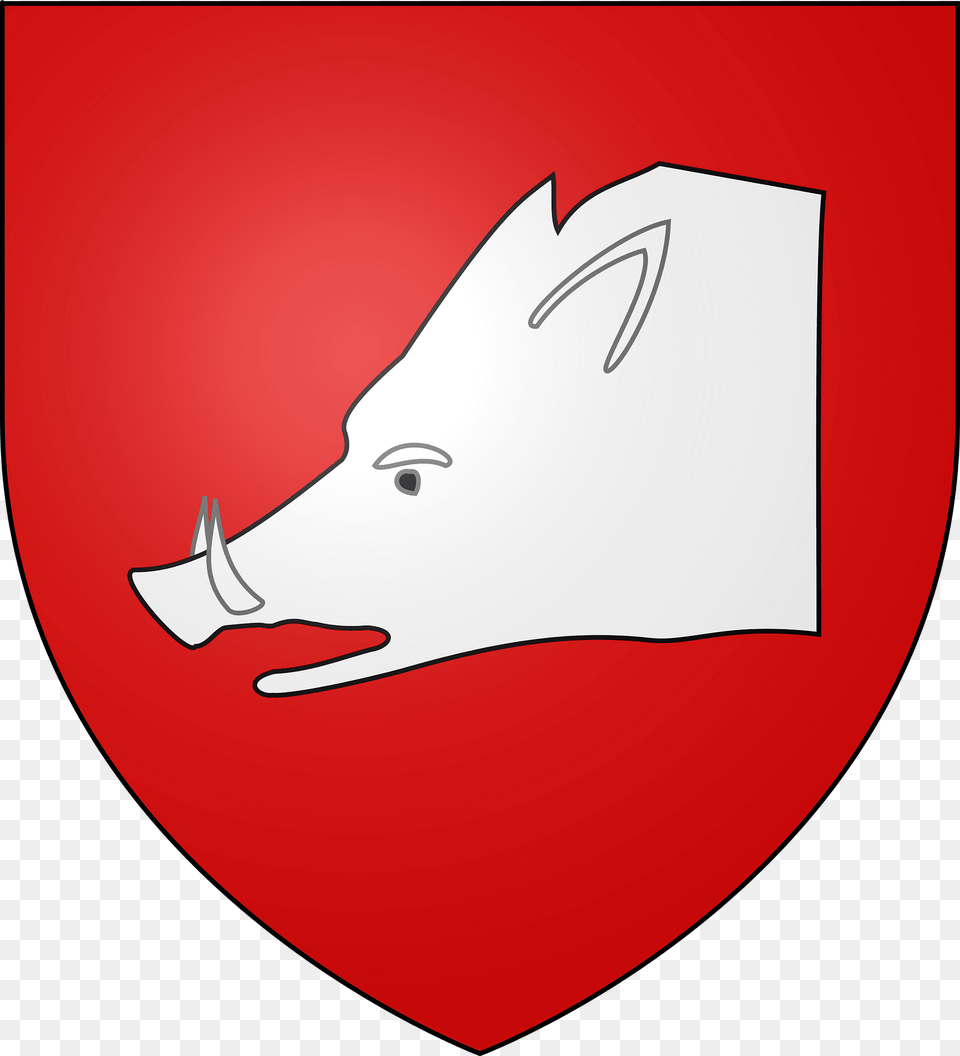 Blason Famille De Talamandier De Gury Clipart, Animal, Mammal, Pig, Hog Free Png