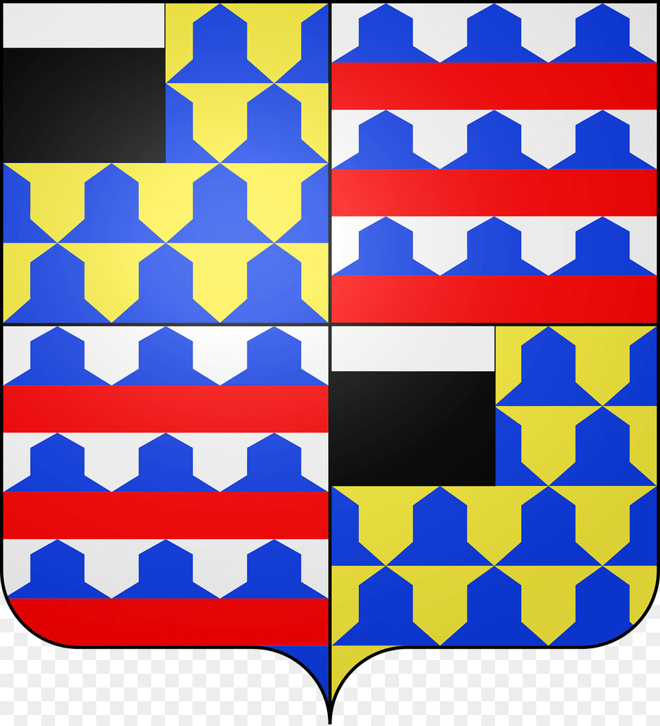 Blason Famille Ghaine De Bourmont De Clipart, Flag, Pattern Free Transparent Png