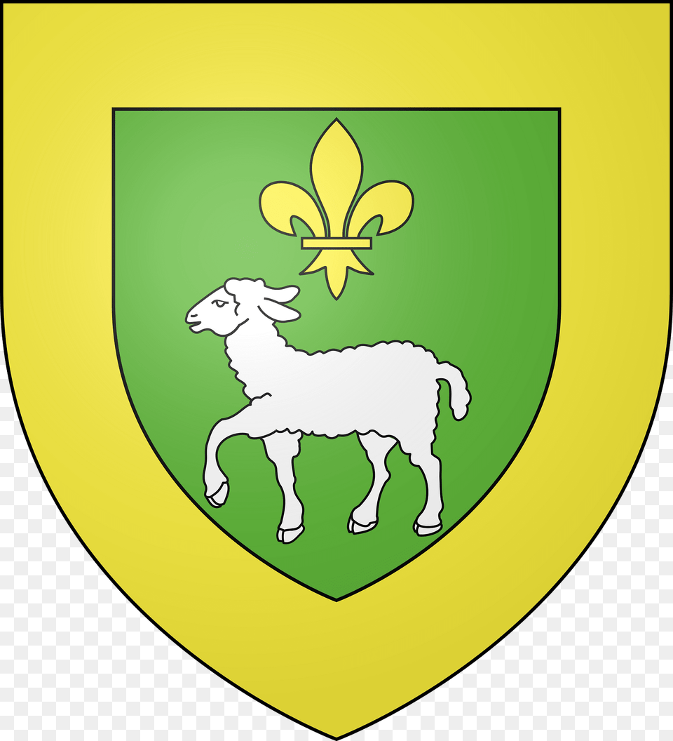 Blason Liederschiedt Clipart, Animal, Livestock, Mammal, Sheep Png