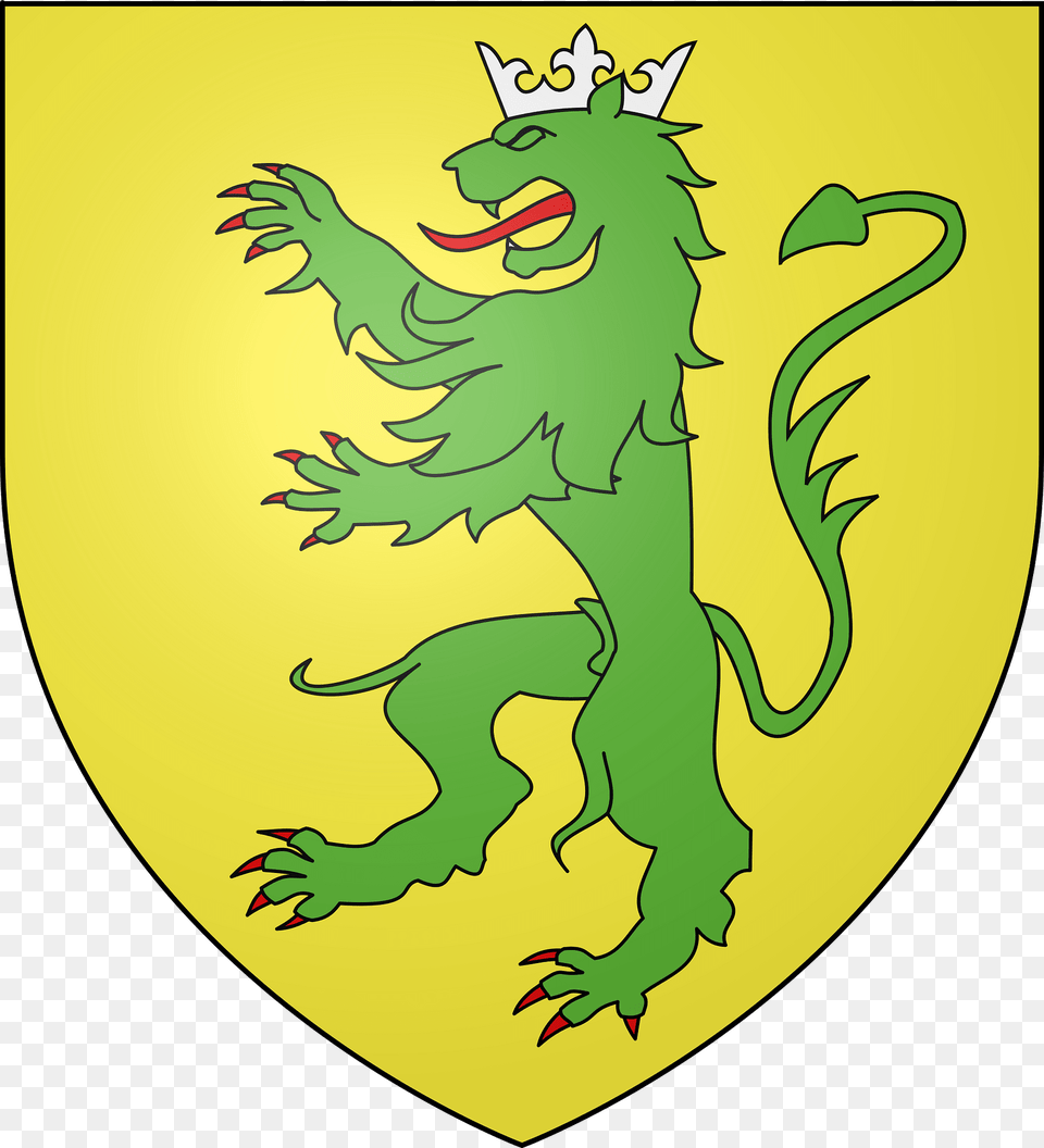 Blason Ville Fr Beaumont En Auge Calvados Clipart, Animal, Dragon, Kangaroo, Mammal Free Png