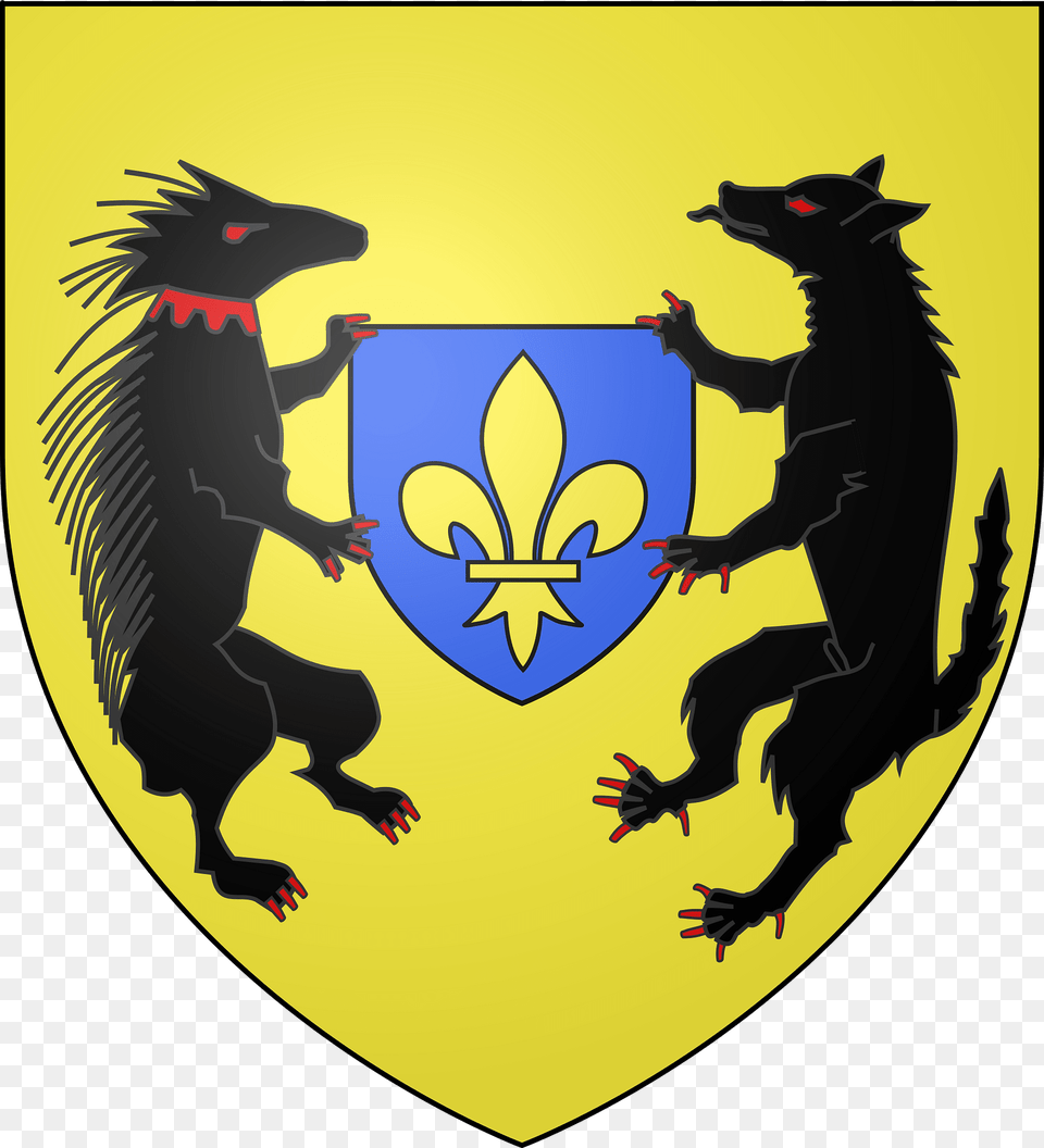 Blason Ville Fr Blois Loircher Clipart, Emblem, Symbol, Person, Armor Png