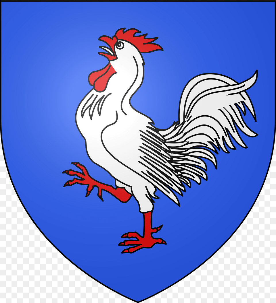 Blason Ville Fr Fay Sur Lignon 43 Clipart, Animal, Bird, Chicken, Fowl Free Transparent Png